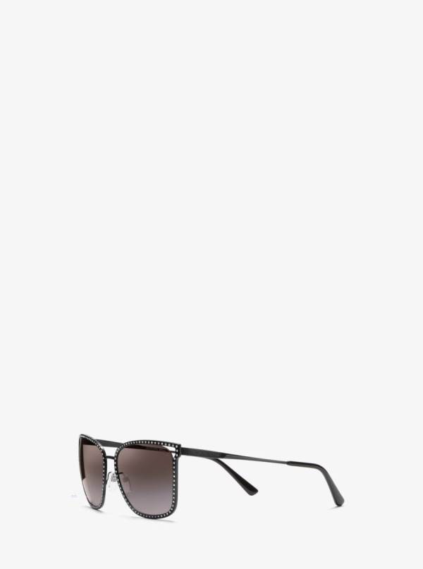 Damske Slnecne Okuliare Michael Kors Stockholm Čierne - Doplnky Michael Kors Outlet | OCPZL-3891